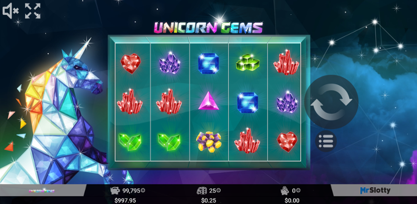 Hrát zdarma Unicorn Gems