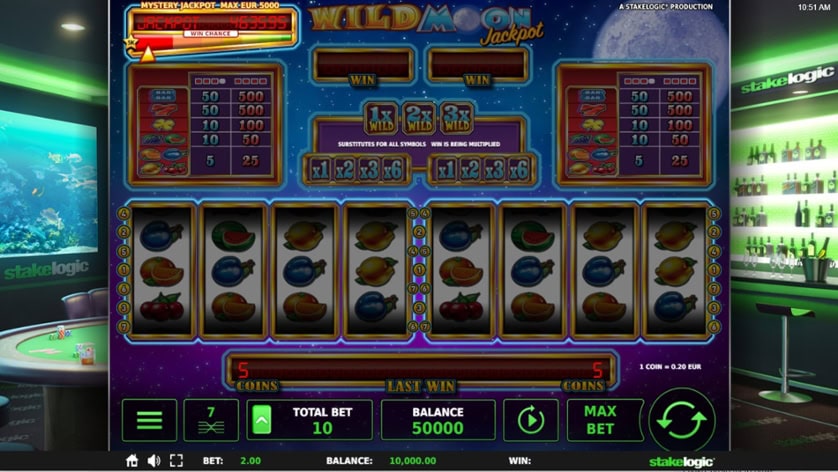 Hrát zdarma Wild Moon Jackpot