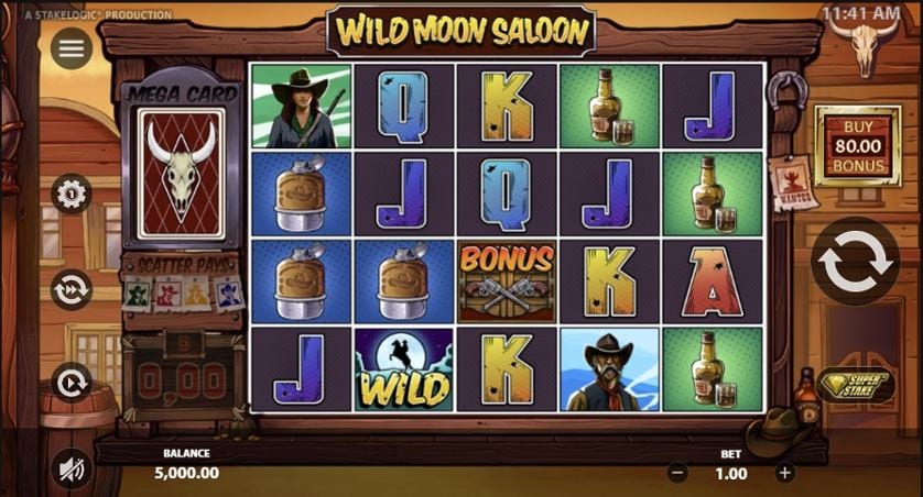 Hrát zdarma Wild Moon Saloon