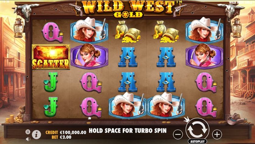 Hrát zdarma Wild West Gold