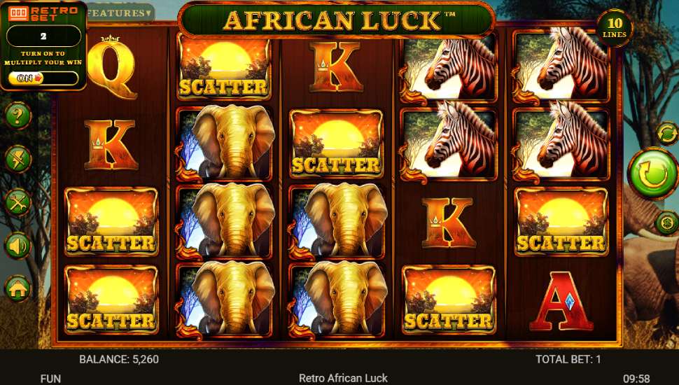 Hrát zdarma African Luck