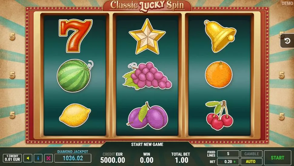 Hrát zdarma Classic Lucky Spin