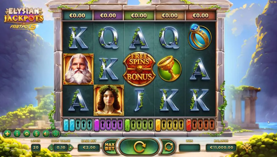 Hrát zdarma Elysian Jackpots