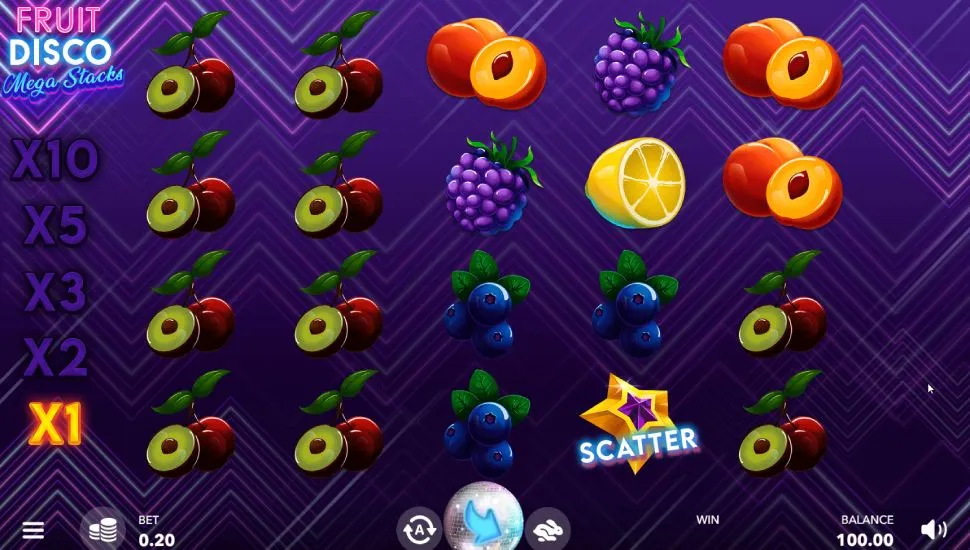 Hrát zdarma Fruit Disco Mega Stacks