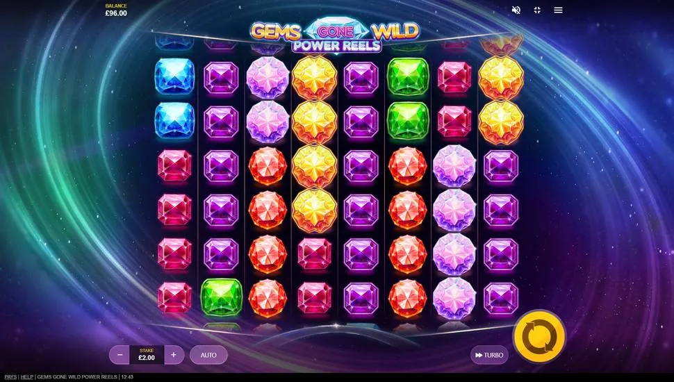 Hrát zdarma Gems Gone Wild Power Reels