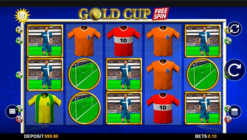 Hrát zdarma Gold Cup Free Spin