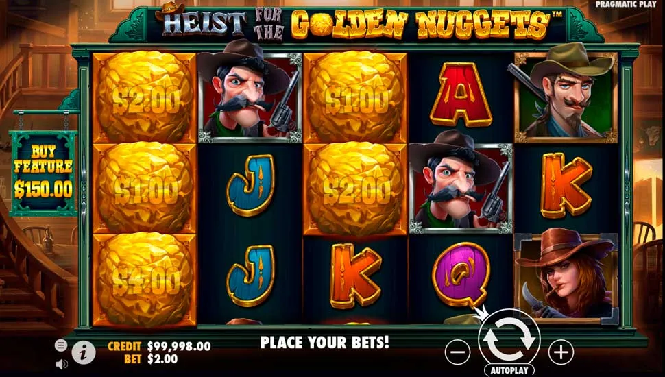 Hrát zdarma Heist for the Golden Nuggets