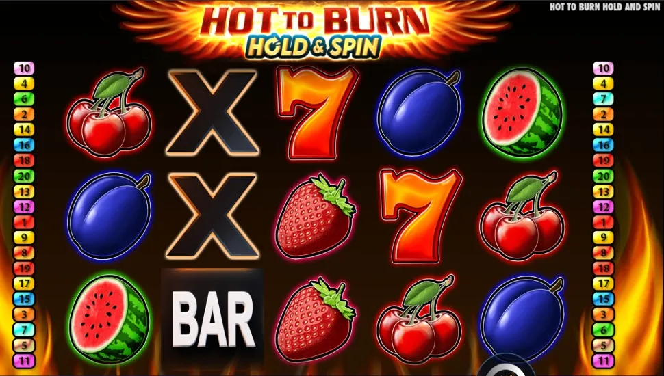 Hrát zdarma Hot to Burn Hold & Spin