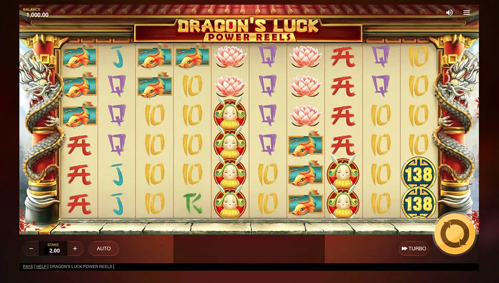 Hrát zdarma Dragon’s Luck Power Reels