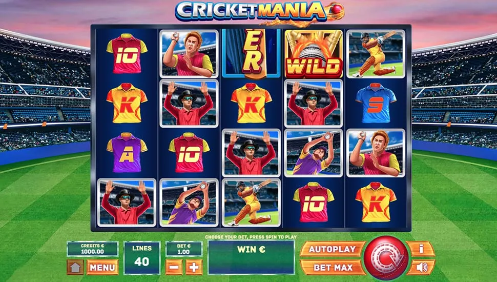 Hrát zdarma Cricket Mania