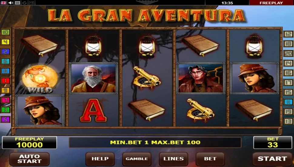 Hrát zdarma La Gran Aventura