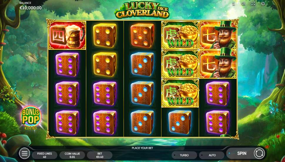 Hrát zdarma Lucky Cloverland Dice