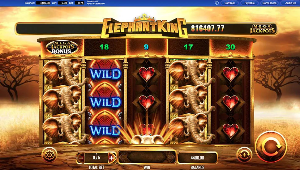 Hrát zdarma MegaJackpots Elephant King