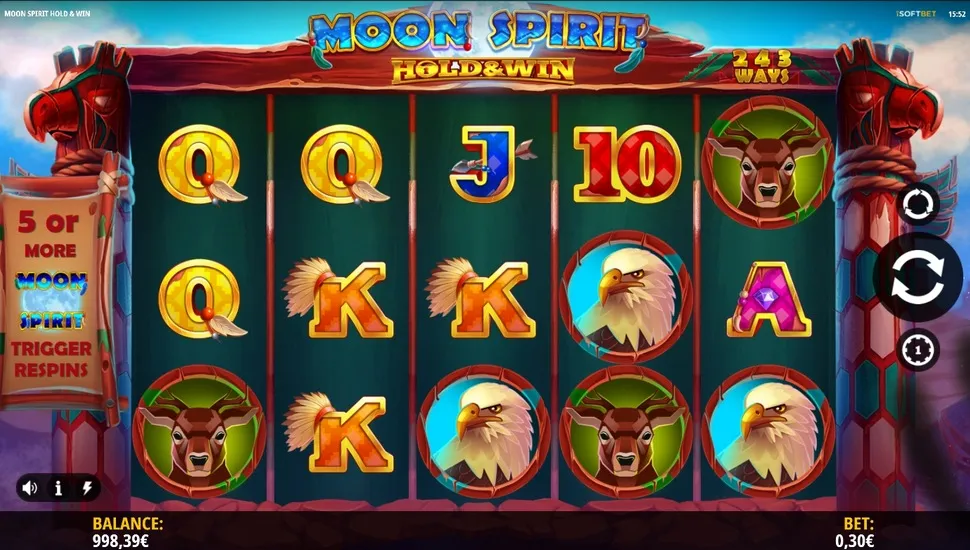 Hrát zdarma Moon Spirit Hold & Win