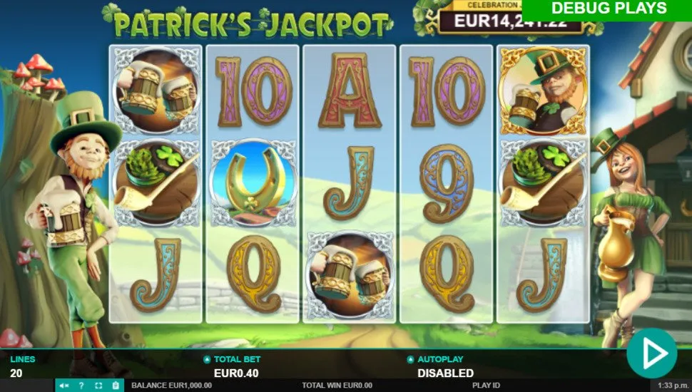 Hrát zdarma Patrick’s Jackpot