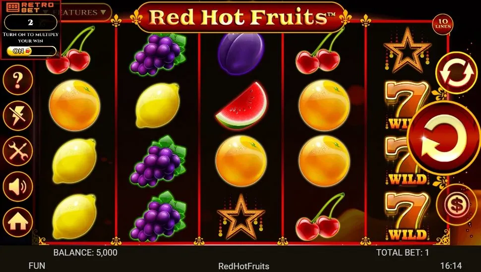 Hrát zdarma Red Hot Fruits