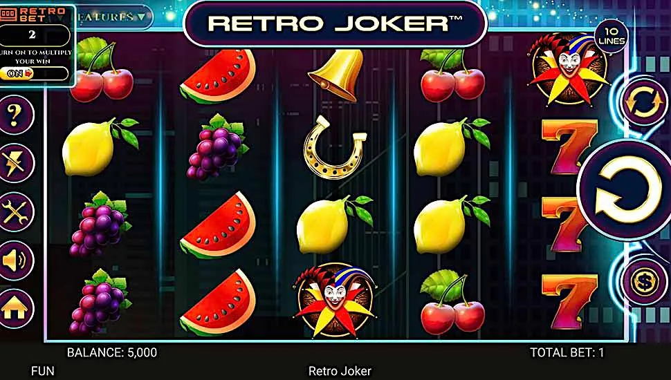 Hrát zdarma Retro Joker