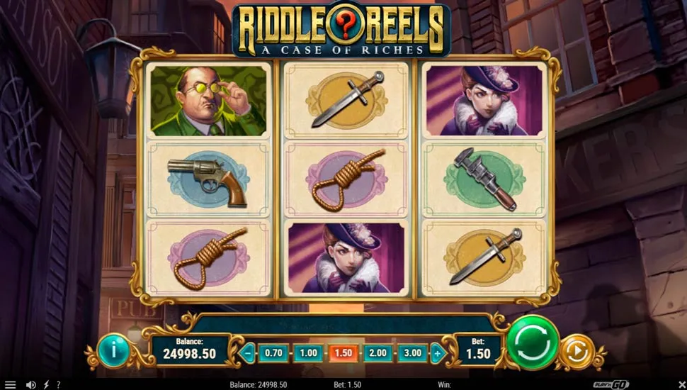 Hrát zdarma Riddle Reels