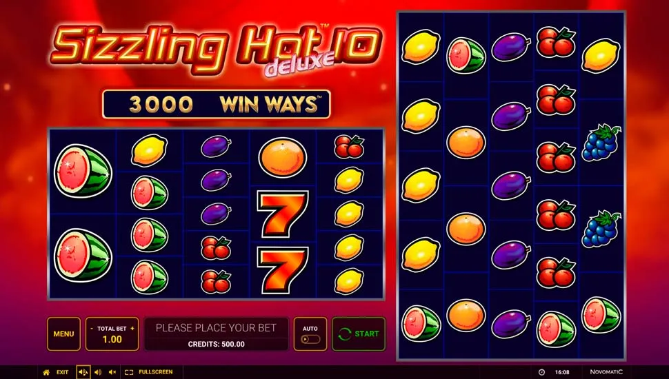 Hrát zdarma Sizzling Hot Deluxe 10 Win Ways