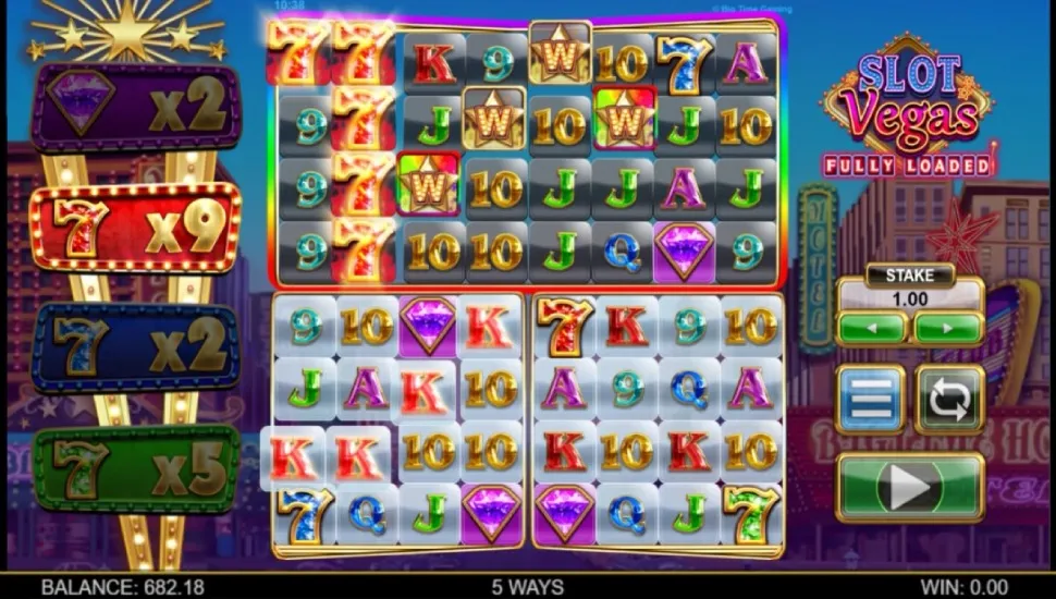 Hrát zdarma Slot Vegas Fully Loaded Megaquads