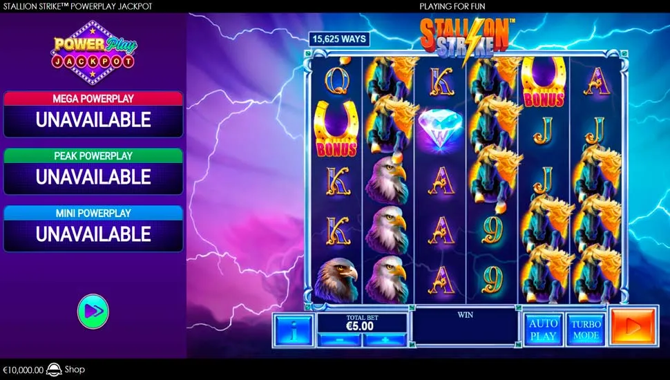 Hrát zdarma Stallion Strike PowerPlay Jackpot