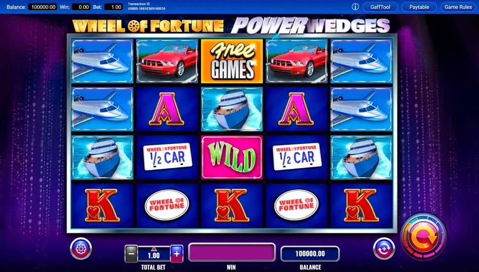 Hrát zdarma Wheel of Fortune Power Wedges