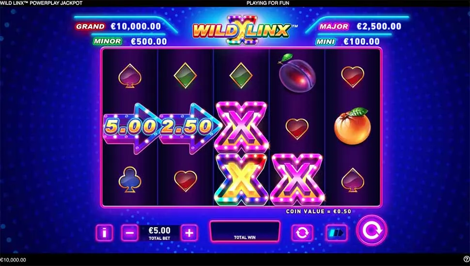 Hrát zdarma Wild LinX PowerPlay Jackpot