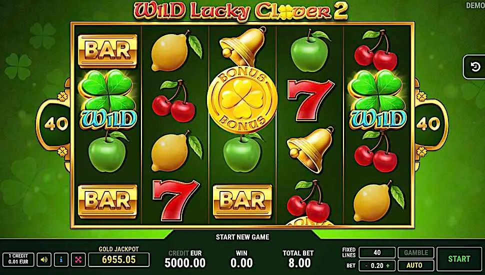 Hrát zdarma Wild Lucky Clover 2