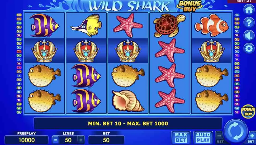 Hrát zdarma Wild Shark Bonus Buy