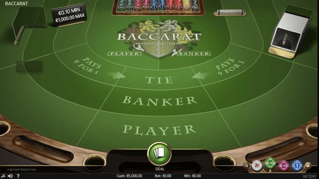 Hrát zdarma Baccarat Pro