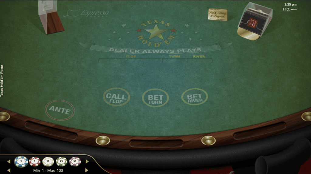 Hrát zdarma Texas Hold’em Poker