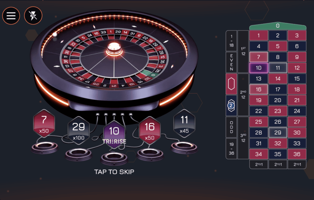 Hrát zdarma Ultra Warp Roulette