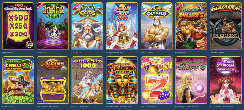 OceanSpin Casino - výherní automaty