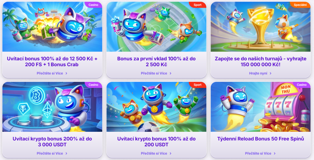 Promo akce Robocat