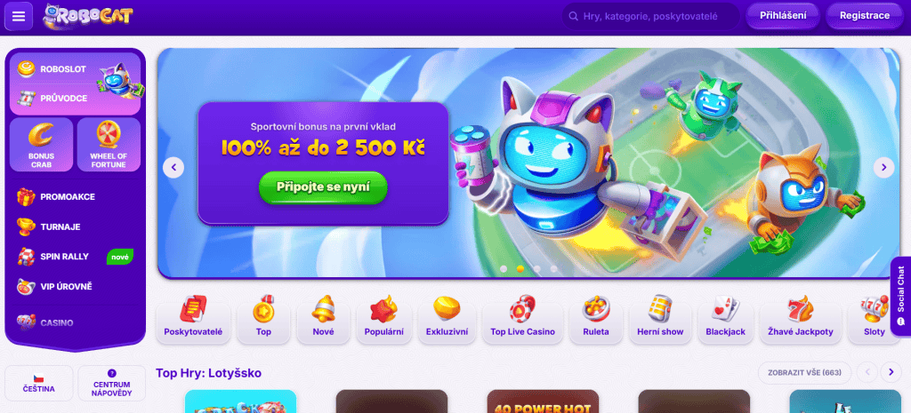 robocat casino