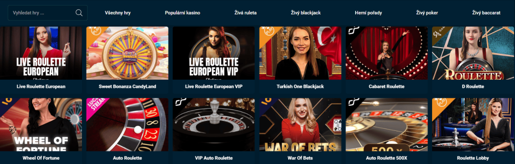 Rolletto Živé kasíno