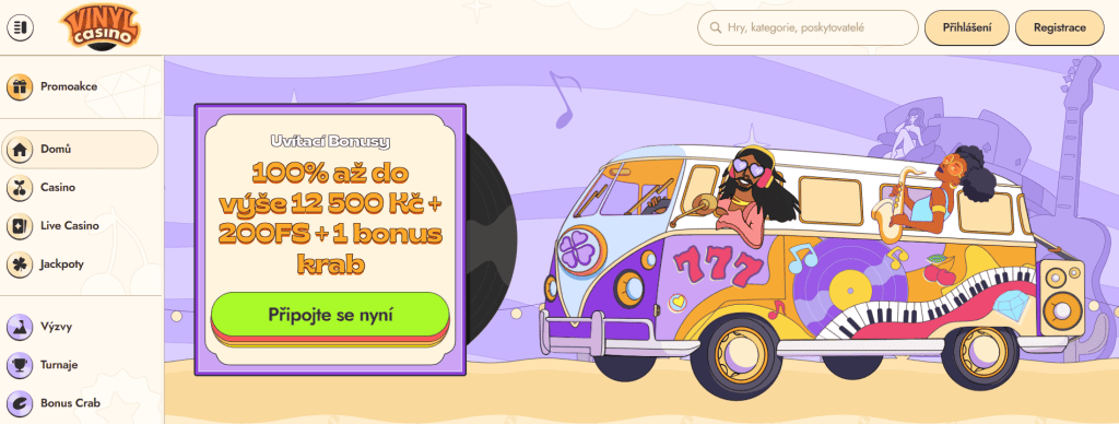 Hlavní stránka Vinyl