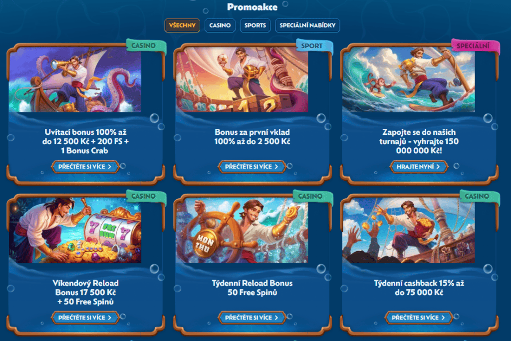 Promo Akce Winbay casino