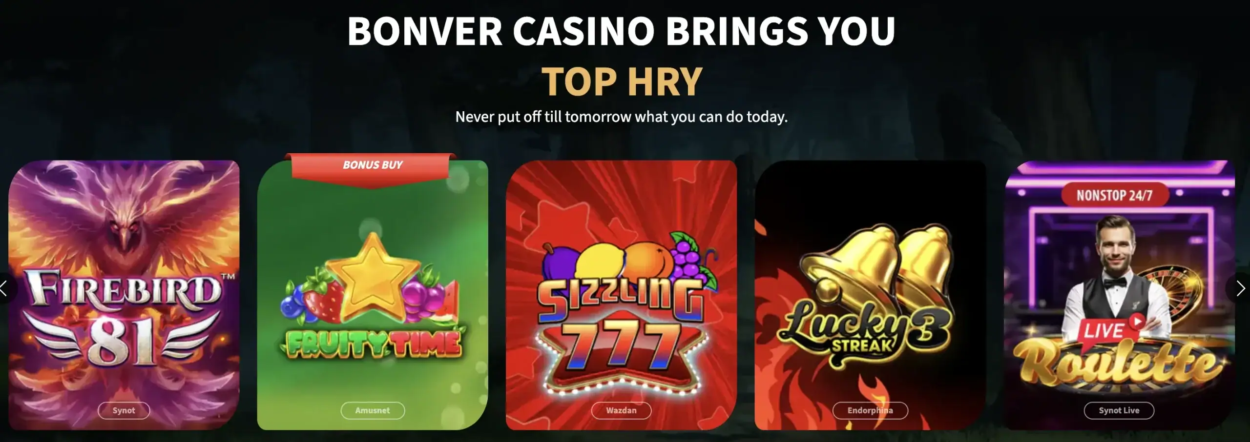 bonver casino neterapay
