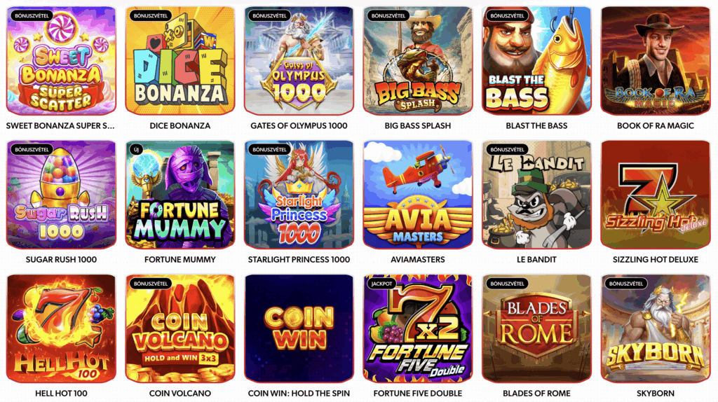 Betista Casino - Herní knihovna online