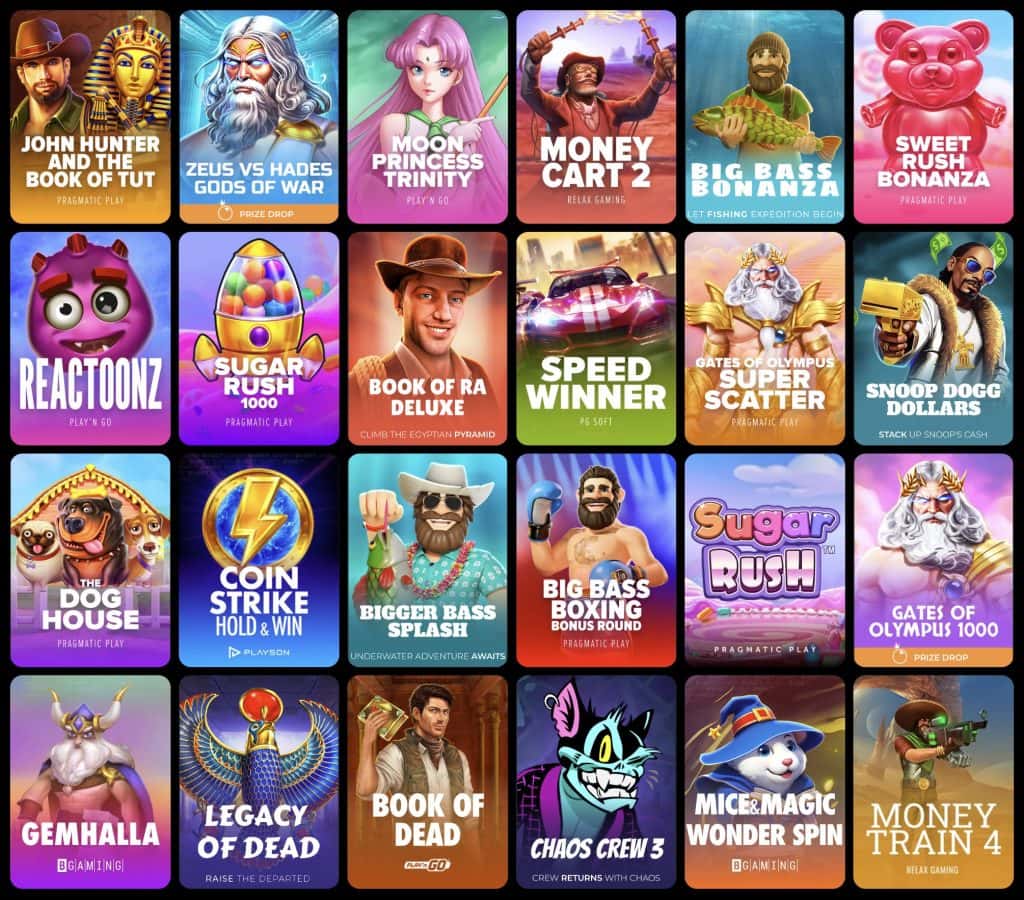 Blitz.bet Casino - Výherní automaty