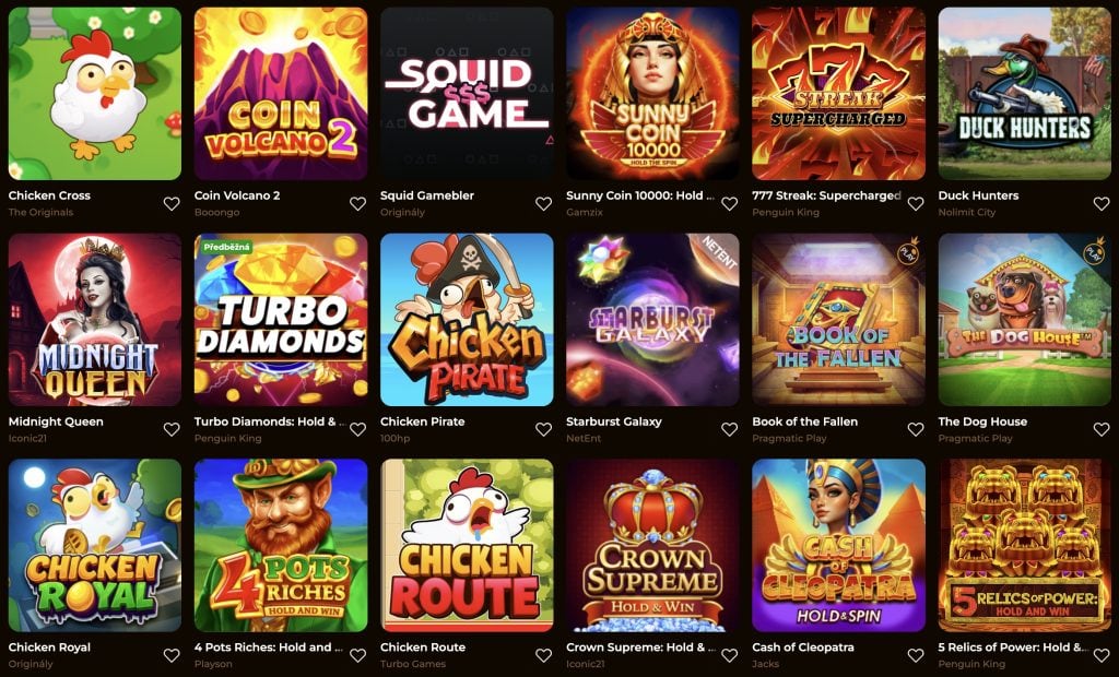 Rolldorado Casino - Výherní automaty