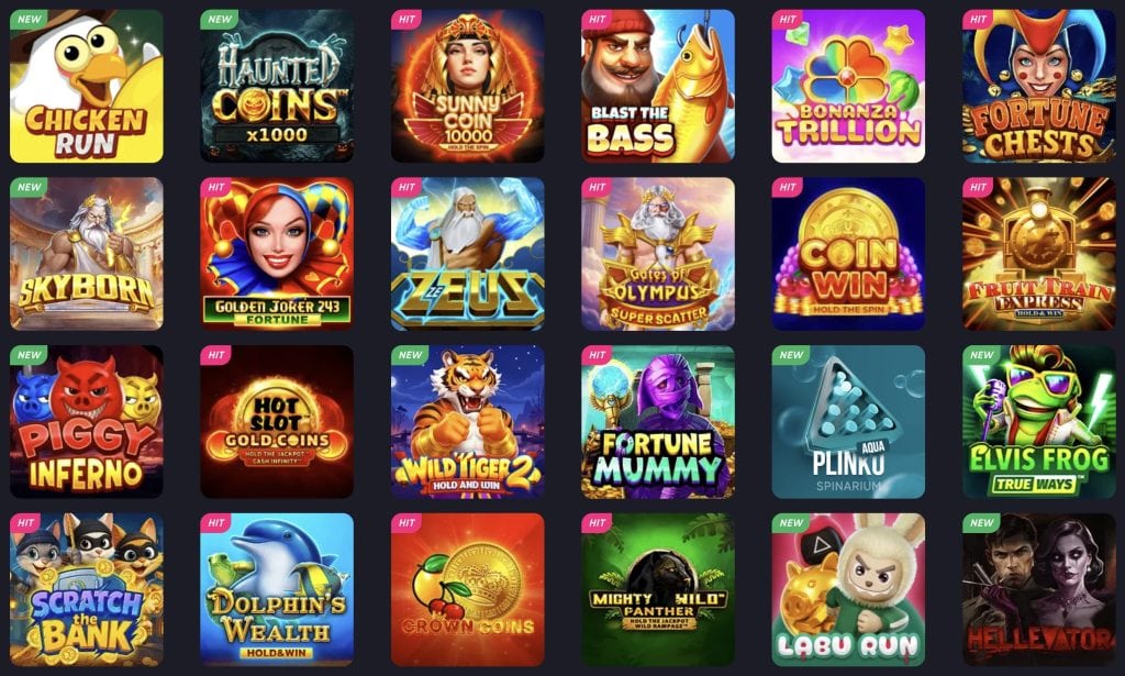 Spinarium Casino - výherní automaty