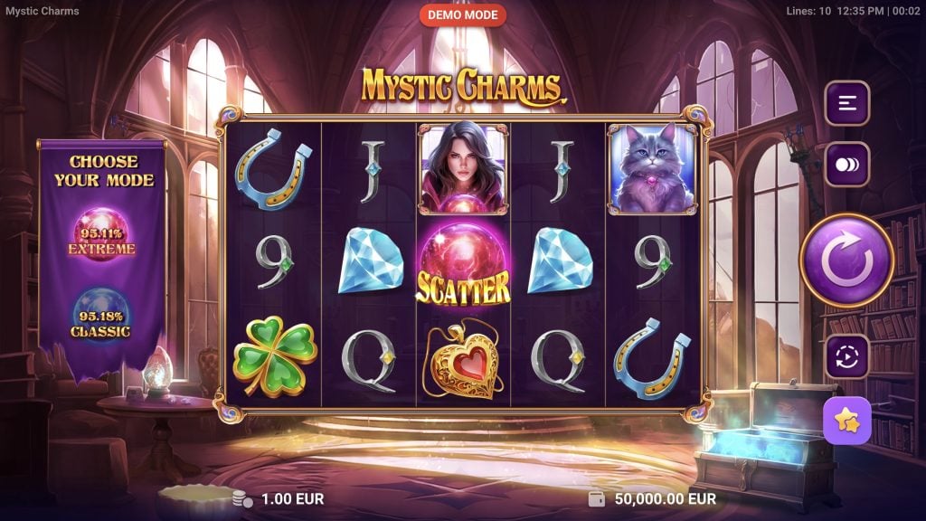 Hrát zdarma Mystic Charms