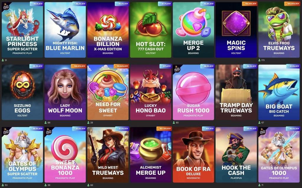 National casino - Výherní automaty