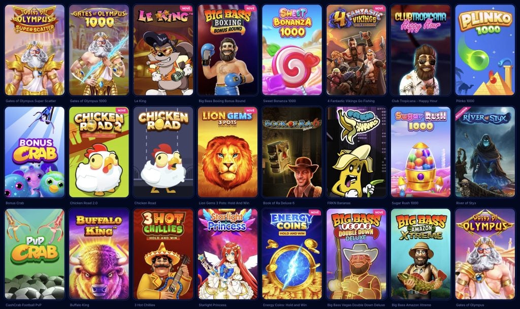 Boomerang-Bet Casino - Oblíbené výherní automaty