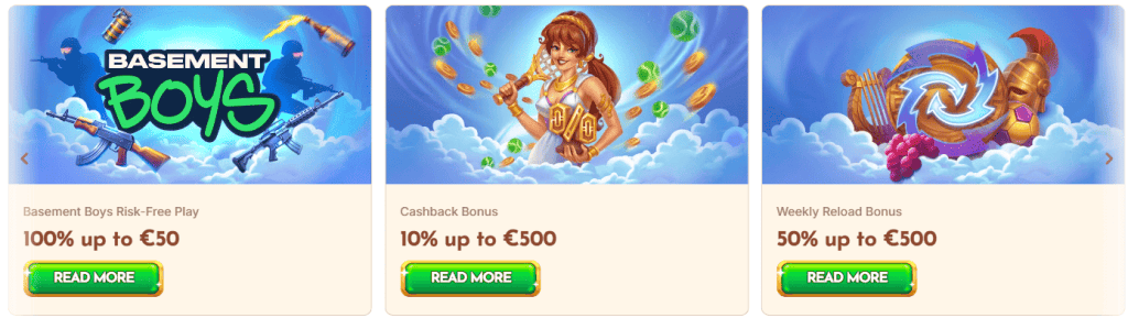 Casino BetHall a pravidelné promo akce