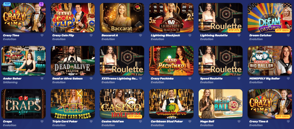 Live Casino - Gamblezen