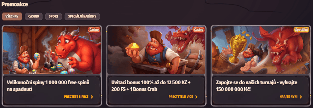 Promo akce Dragonia