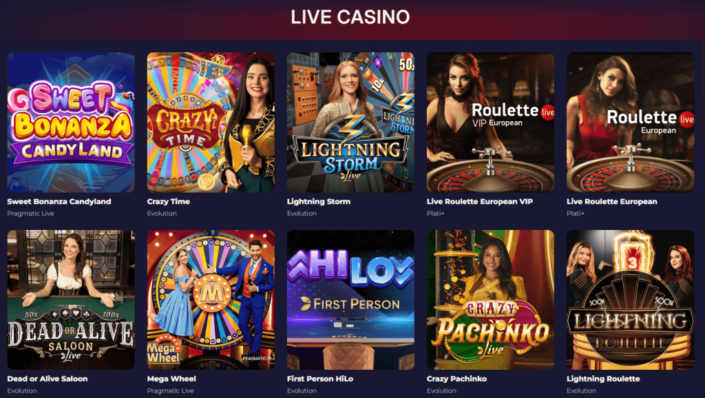 Slota Live Casino